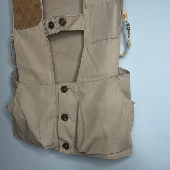 Vintage Americas Finest Sport Clothing 70s 10X Hunting Gilet Vest Size 38 Small - Picture 6 of 10